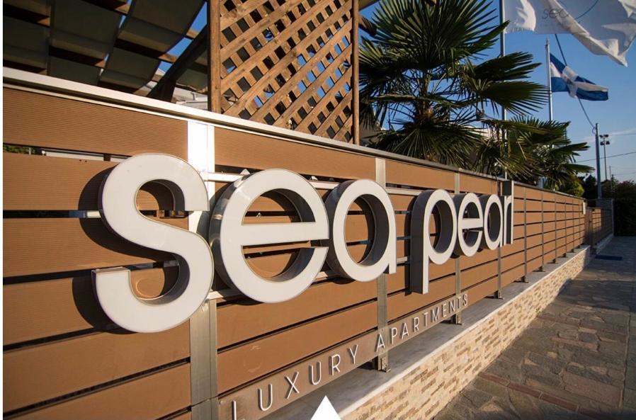 Sea Pearl Luxury Apartments Nea Vrasna Bagian luar foto