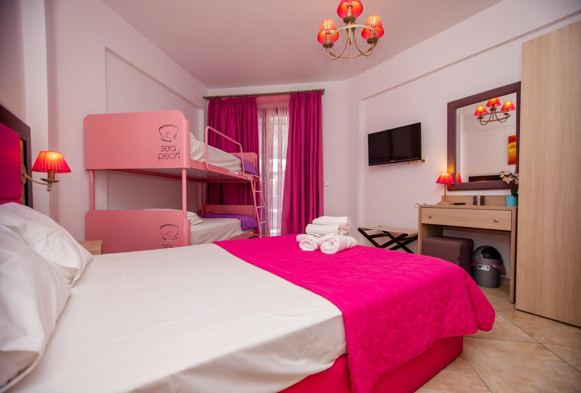 Sea Pearl Luxury Apartments Nea Vrasna Bagian luar foto
